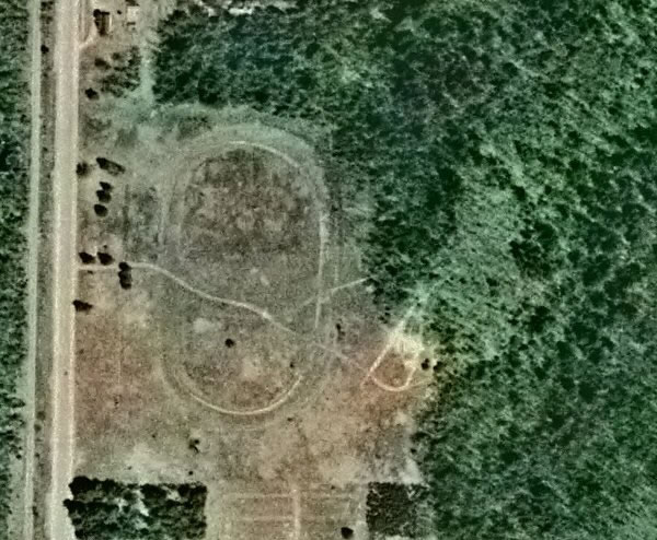 Frederic Speedway - Aerial Photo (newer photo)